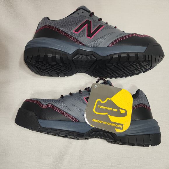 New balance 589 pink and gray size 9.5 women's shoe - Picture 3 of 9